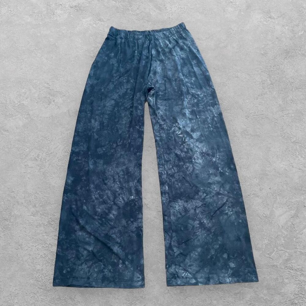 SUN50 RivieraResort Wide Leg Pants Tie Dye UPF 50+ USA Made Size L